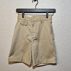 3/$15 Authentic Galaxy Uniform Khaki Shorts Size 8 (girls)